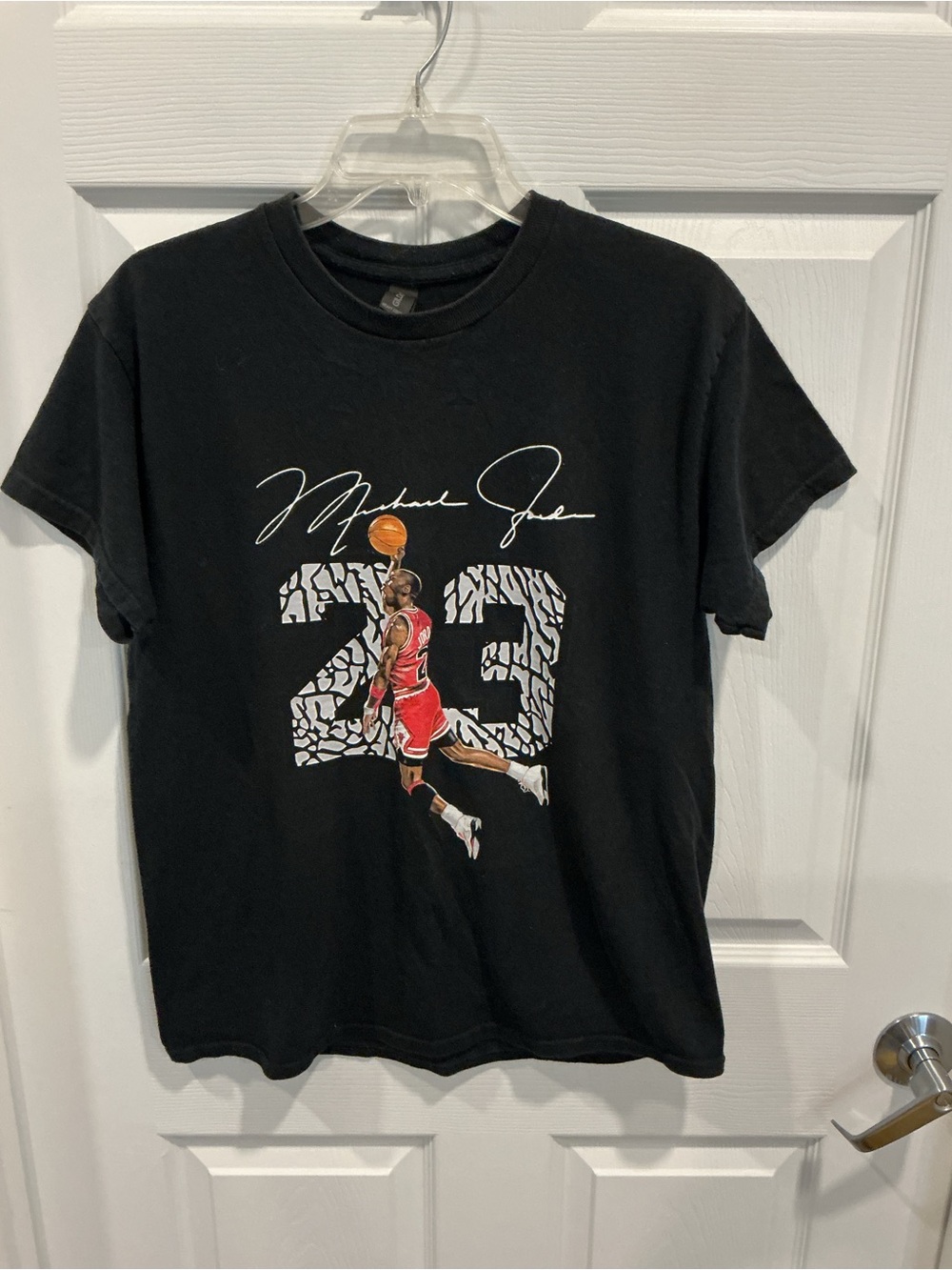 Gildan Black Graphic Michael Jordan #23 Kids Tee